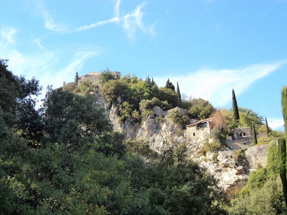 Arrivée à Oppède