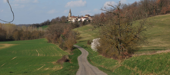 Arrivée à Ordan Larroque