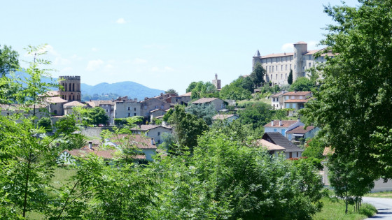 Arrivée à St Lizier