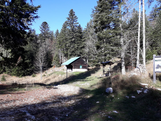 Arrivée au Chalet du Bénévent