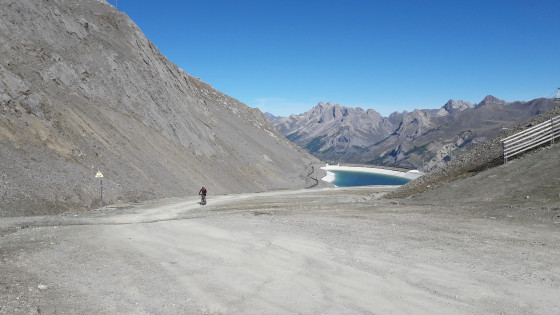Arrivée au Col de l\'Eychauda