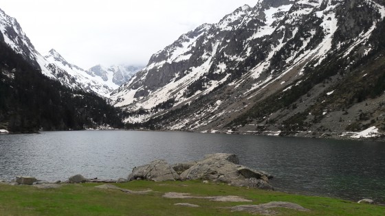 Arrivée au Lac de Gaube Arrivée au Lac de Gaube