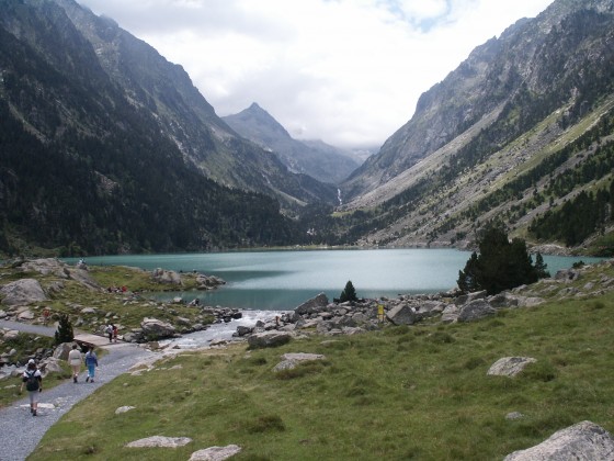 Arrivée au lac de Gaube