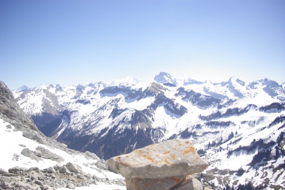 Arrivée au lac