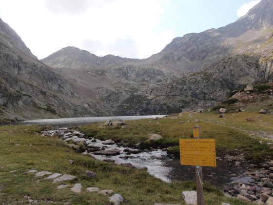 Arrivée au Lago Inf. di Valscura