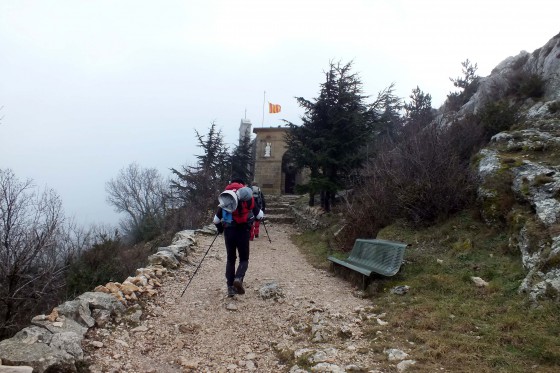 arrivée au prieuré