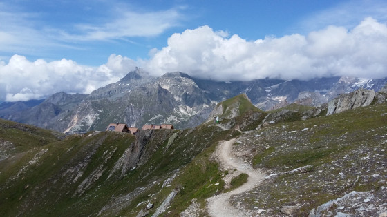 Arrivée au refuge de La Valette