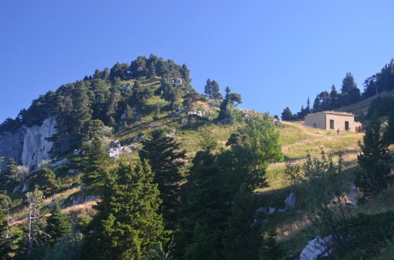 Arrivée au refuge du Moucherotte