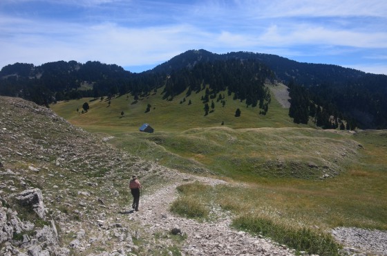 Arrivée au refuge du Pré Peyret
