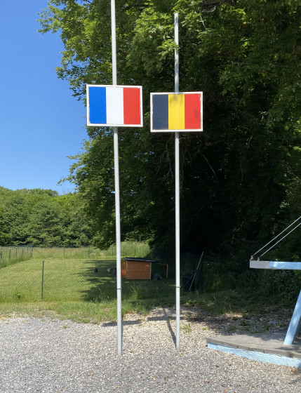 Arriv&eacute;e en Belgique