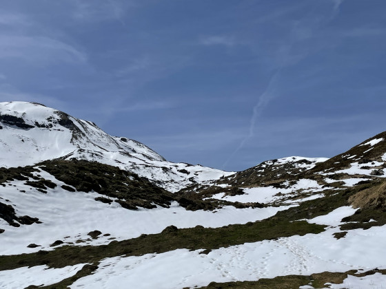 Arrivée imminente sur le col