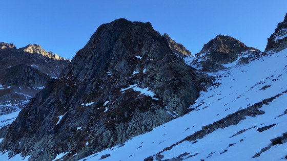 Arrivée sous les Cols du Gleyzin
