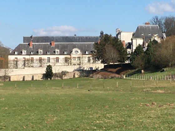 arrivée sur l'abbaye