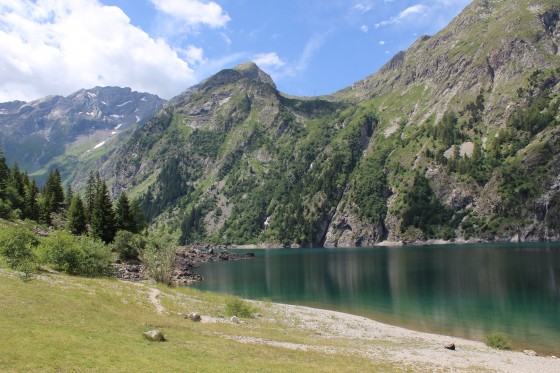 Arrivée sur le Lac du Lauvitel