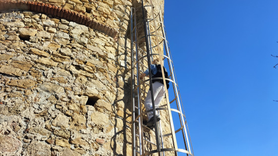 Ascension de la tour de Capanella.