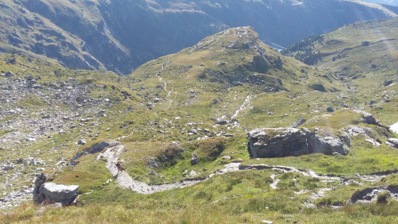 Ascension du col de la Masse