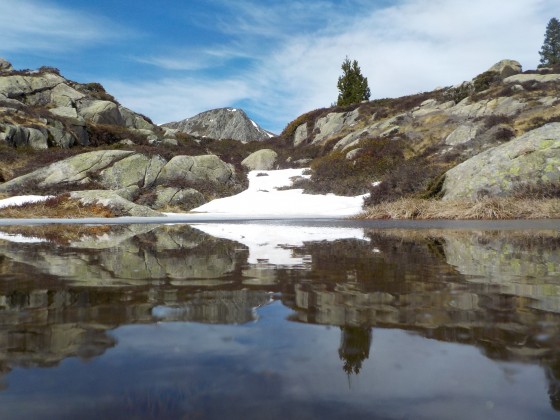 au bord d\'un lac