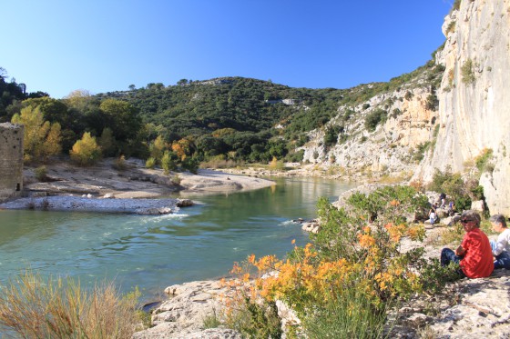 au bord du gardon