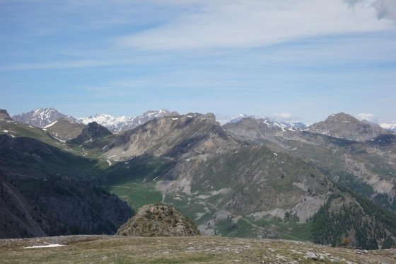 Au centre Grand Aréa et Croix d\'Aquila et à droite le Prorel