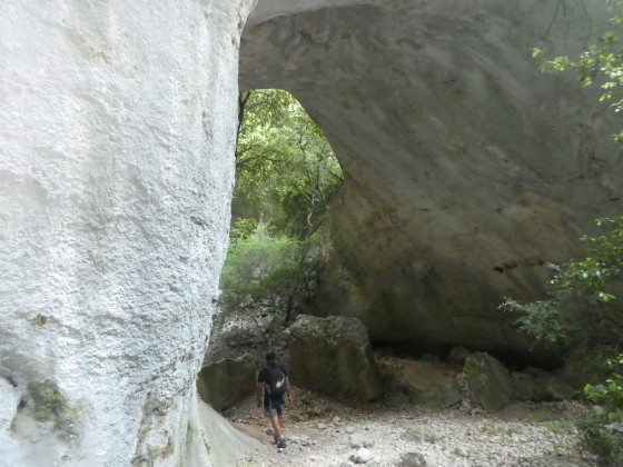 au départ du Vallon
