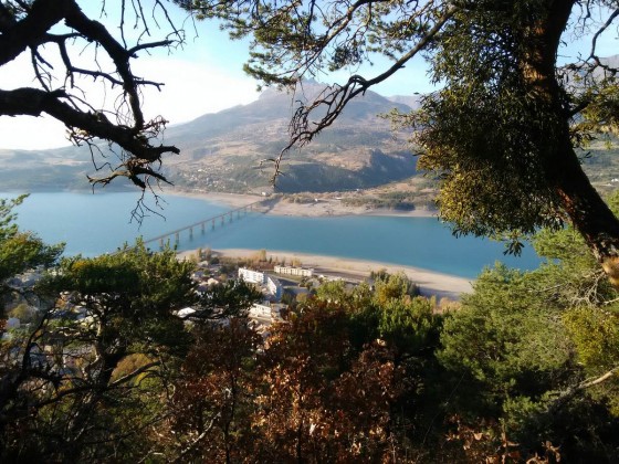 Au-dessus de Savines-le-Lac
