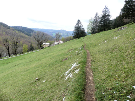 Au dessus de Sur la Roche