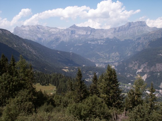Au dessus des Houches