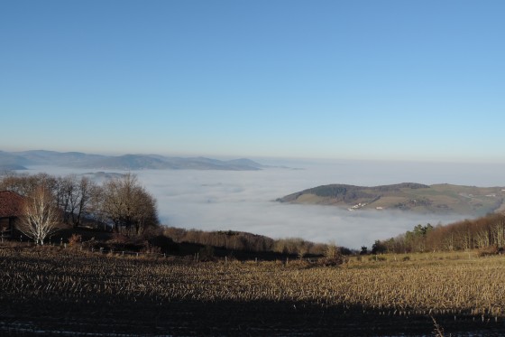 Au dessus des nuages