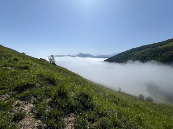 au dessus des nuages