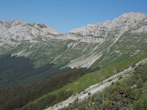 Au dessus du col de l\'Arzelier