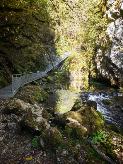 Au fil du torrent de l\'Abîme