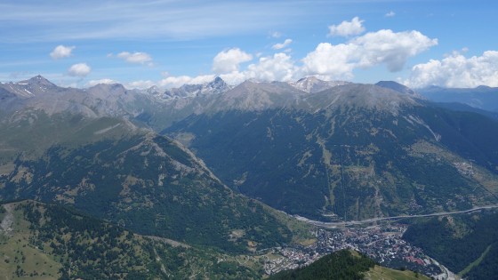Bardon&egrave;che, Aiguille de Scolette et Rognosa d'Etache