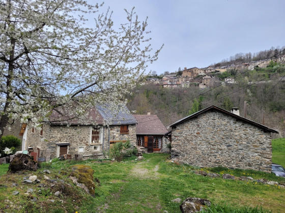 Au fond village d'Ascou
