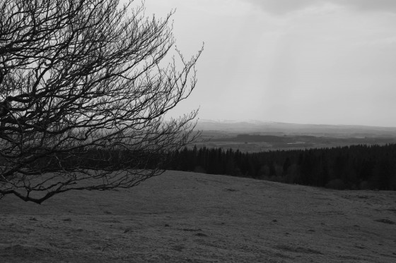 au loin le Cantal