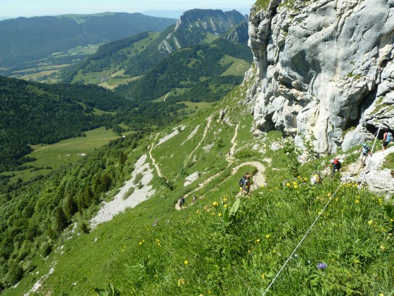 Au pied de la Dent des Portes