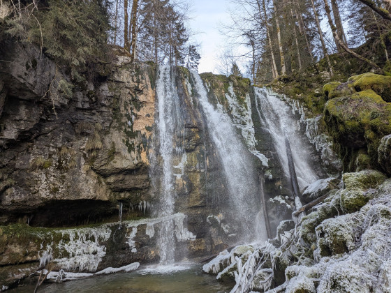 Au pied du Saut à l\'Âne supérieur