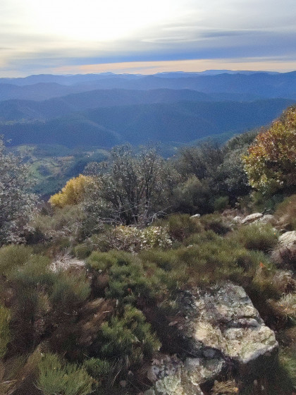 Au sommet de la crete