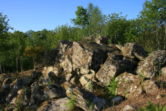 Au sommet du Mur des Brosses