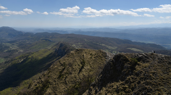 Au sommet du Pech