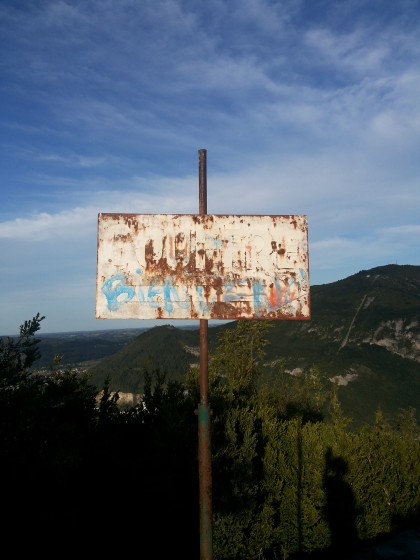 15- Au sommet du Petit Béout, près de l\'ancienne gare du téléphérique.