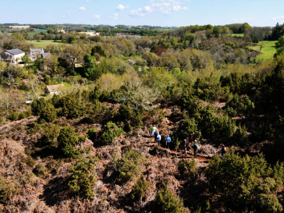 Au sommet du peu de Châtelus