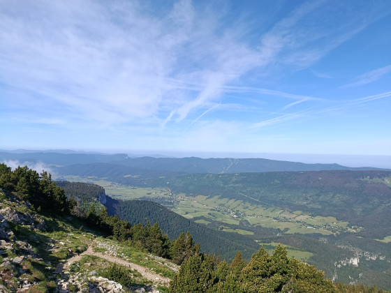 Au sommet