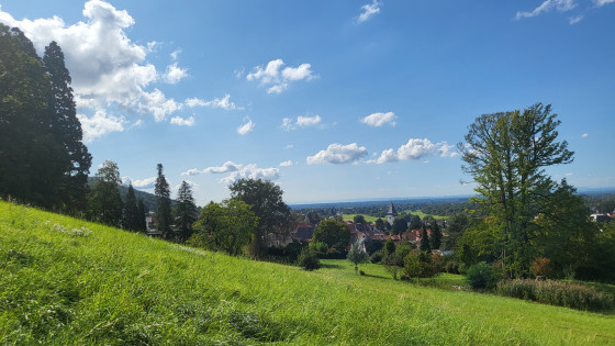 Aussicht vom Schlosspark