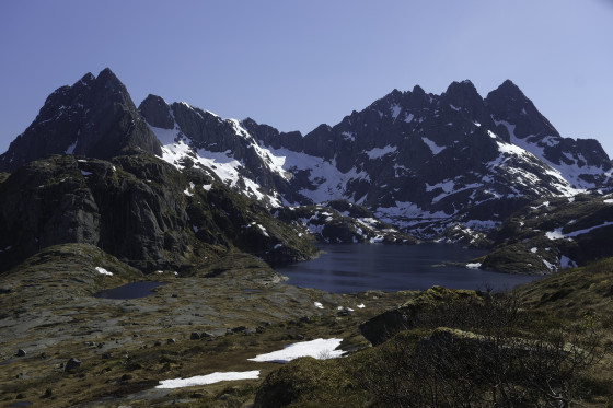 Autre vue sur la lac Solbj&oslash;rn