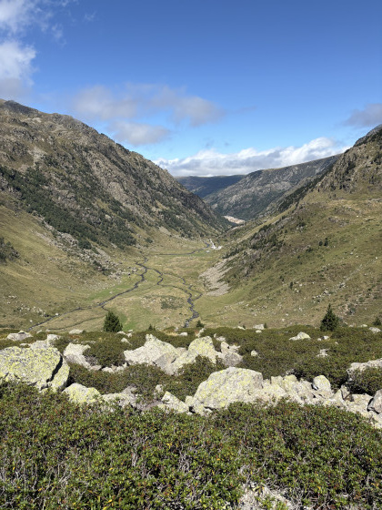 Avant la descente