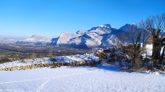 Avec la neige