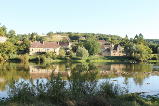Badefols vue de la rivière
