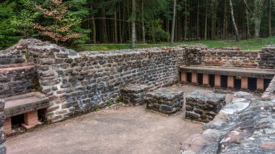 Badehaus im Kastell Würzberg