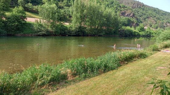 Baignade &agrave; La Condamine