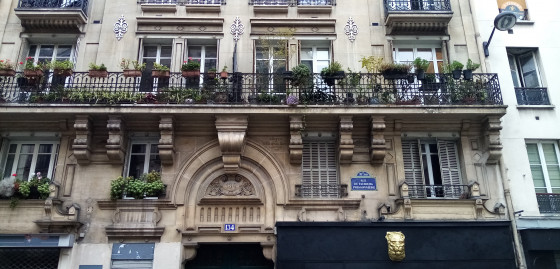 Balcon fleuri